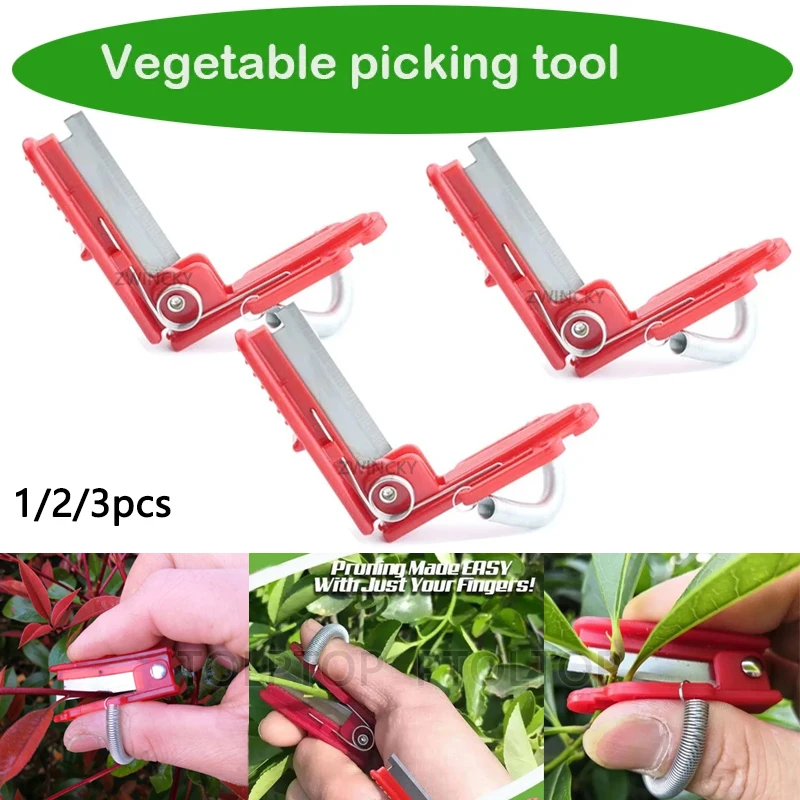 Vegetable Thump Knife Separator Vegetable Fruit Harvesting Picking Tool Vegetable Fruit Picker for Farm Orchard Gardening Tools