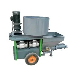 5m3 Per Hour Electric Mortar Cement Spraying Machine Wall Plastering with Air Compressor 110V/220v/380v