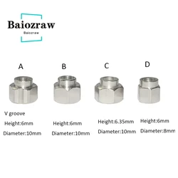 3D Printer Openbuilds Eccentric Spacer V Wheel Eccentric Column Isolation Screw Nut V-Slot Carbon Steel Nickel-plated Bore 5mm