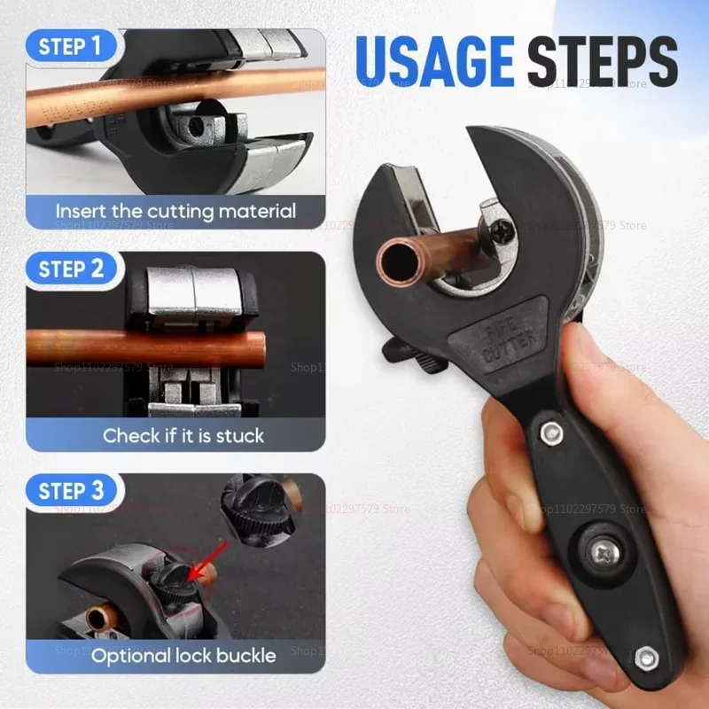 تصعيد أنابيب القاطع 8-29 مللي متر العالمي قاطع الأنابيب للفولاذ المقاوم للصدأ النحاس الألومنيوم خرطوم قطع أداة اليد للسباكة #6