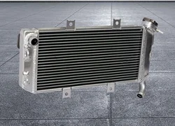 For 2006-2008 Kawasaki Ninja 650R EX650 Full Aluminum Radiator Core Cooler Cooling Coolant 2006 2007 2008