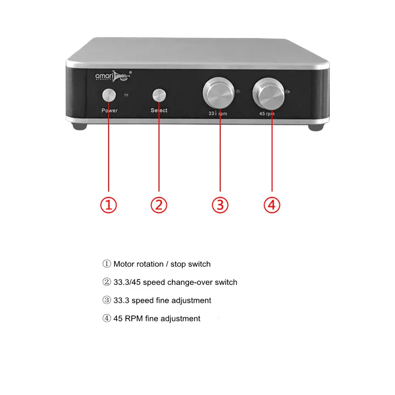 SC-12 Vinyl Record Player Frequency Conversion Governor DC 24V Input AC 12V Output