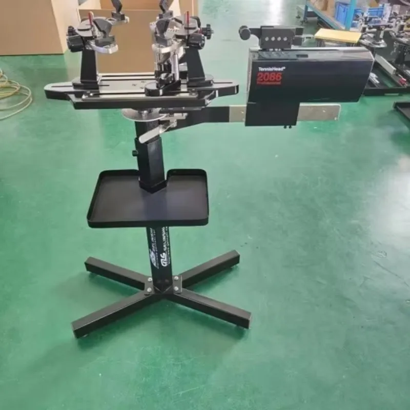 Electric Badminton Tennis Racket Stringing Machine Automatic Vertical Stringing Machine with WISE 2086 Tensioner