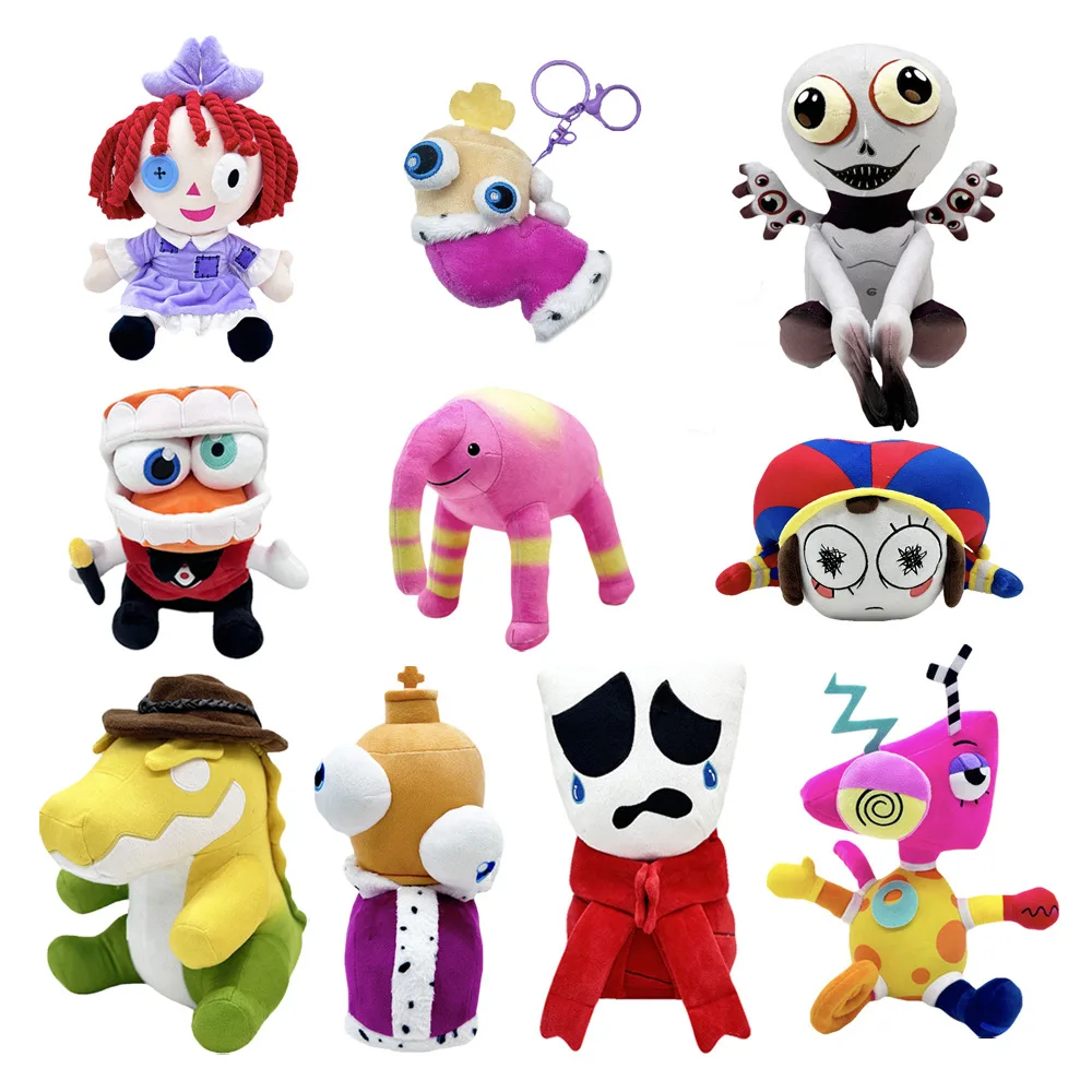 The Amazing Digital Circus Gummigoo Cartoon Cute Toy Digital Circus 2 Gangle Zooble Caine Jax Ponmi Pomny Clown Collectible Doll