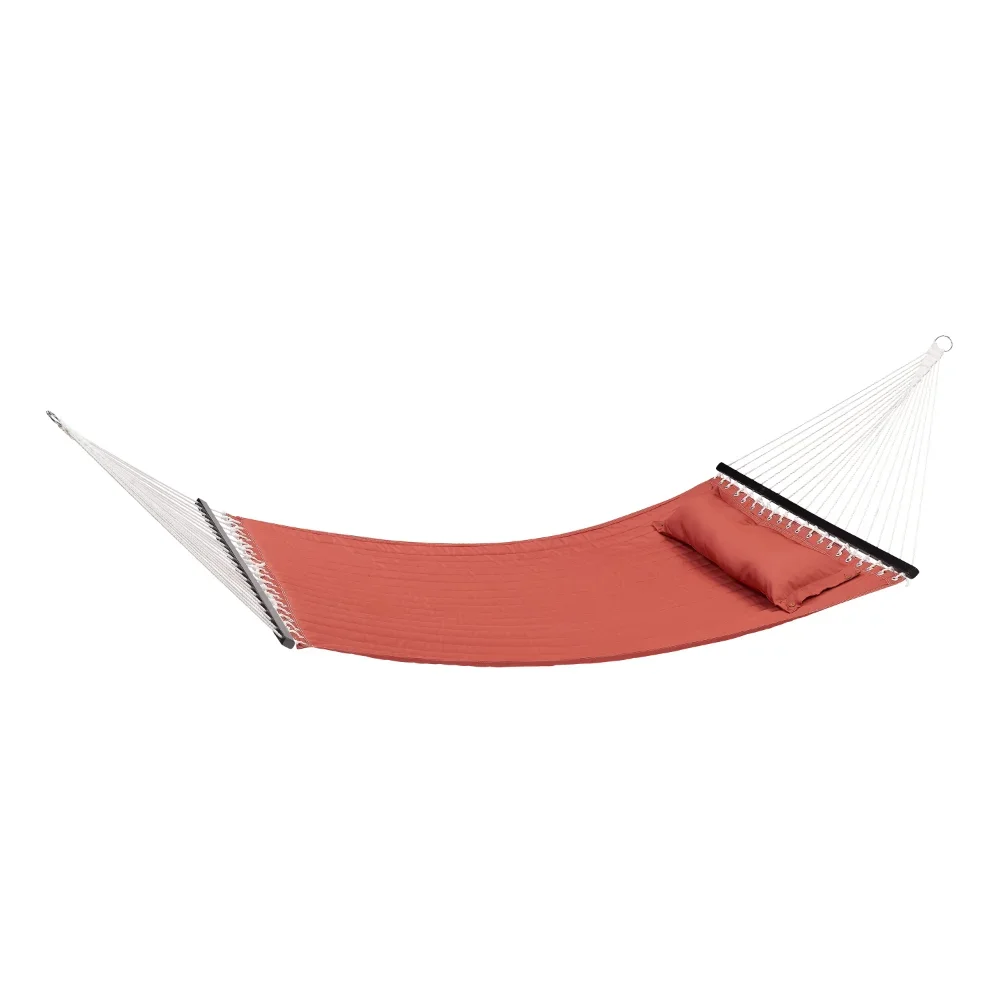 100% Polyester Tree Hammock, Red,Durable and Strong,11.02 Lbs,135.00 X 55.00 X 0.79 Inches