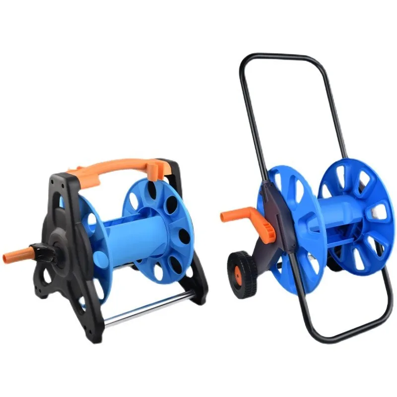 Garden Hose Reel High Pressure Car Wash Kit Watering Set Flexible Boosting Nozzle Home Water Pump For Efficient Cleaning And