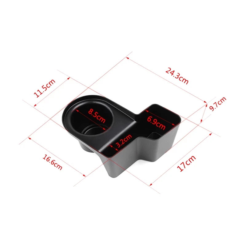 

Car Gear Shift Storage Box Cup Holder Storage Box For Jeep Grand Cherokee 2011+