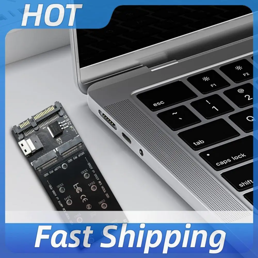 

M.2 To SATA Adapter SFF-8654 To M2 NVME SSD Converter 22Pin SATA To M2 Expansion Card Converter Riser Board Fit for Mainboard