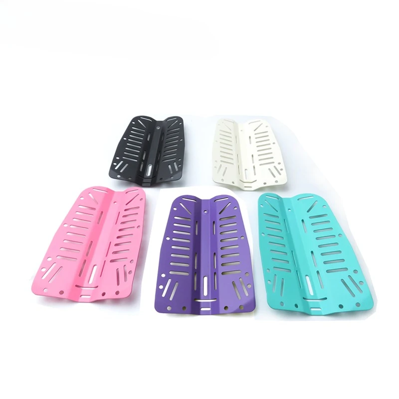 3.4mm thickness for diving, back flight, matte spray paint, carbon fiber, back plate 316 stainless steel embedded parts