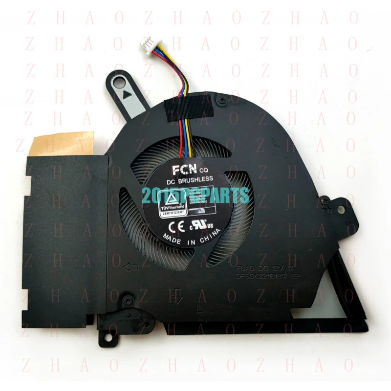 L+ New for Asus TUF Dash F15 FX516 FX516P Air RTX3070 CPU & GPU Cooling Fans 12V
