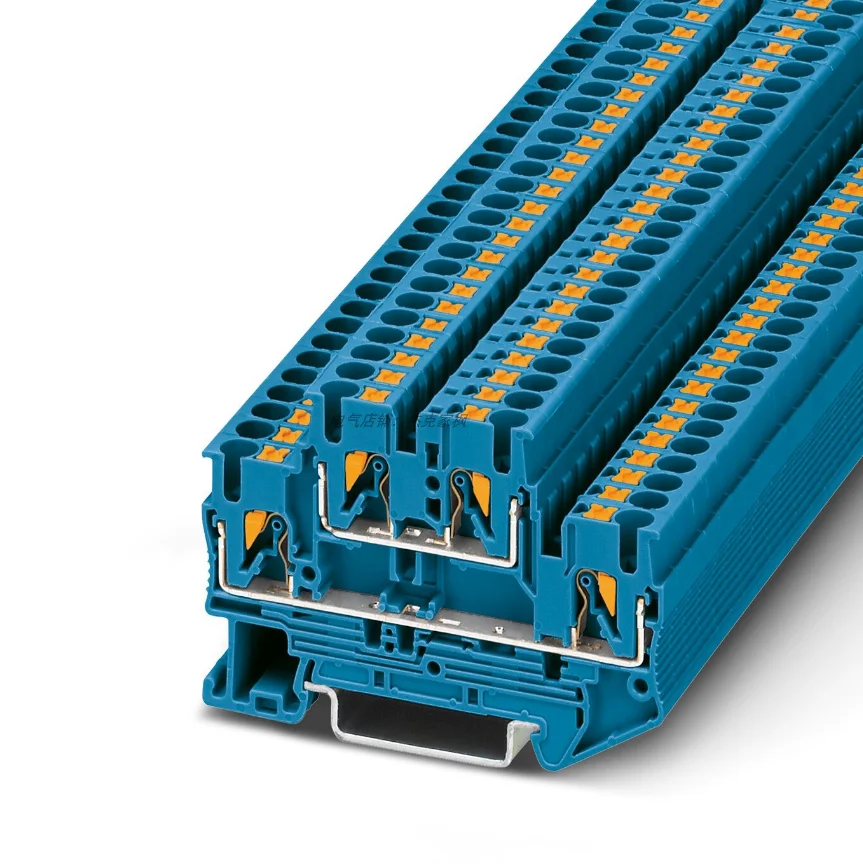 

Double layer blue terminal PTTB2.5BU-3210570 wiring rail type