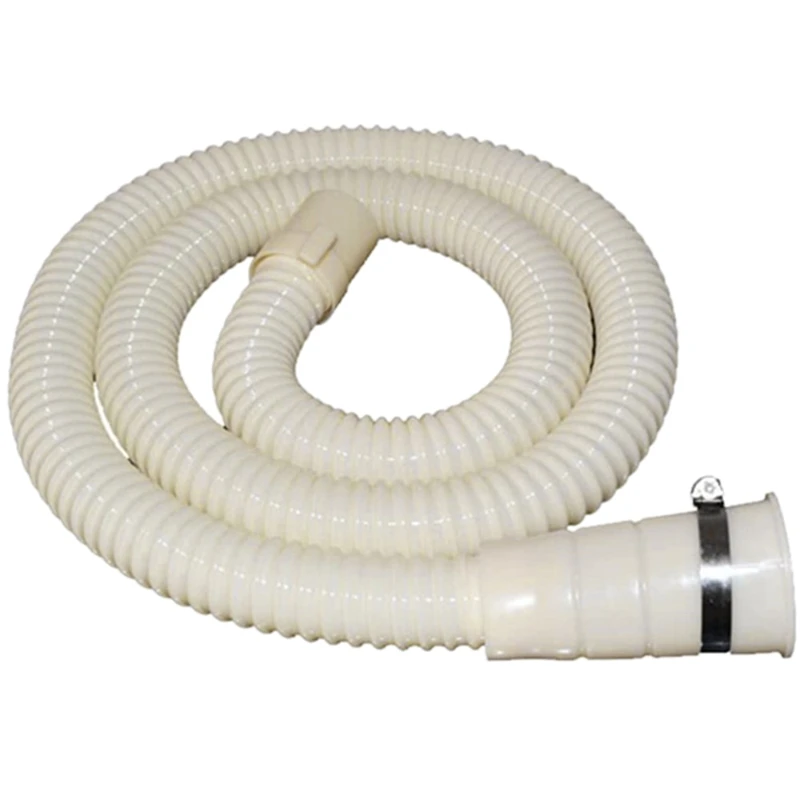 Washing Machine Drain Hose 2-Piece Set, Drainage Pipe Extension Kit Fit All Drain Hose ,With 1 Hose Clamp