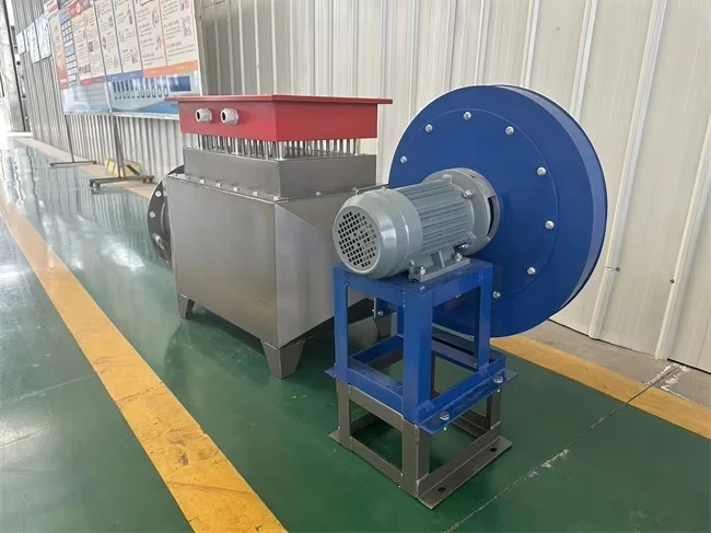 Calentador de aire eléctrico controlado por WiFi I para ganado Barnsntelligent 48kw Sistema de calefacción agrícola -