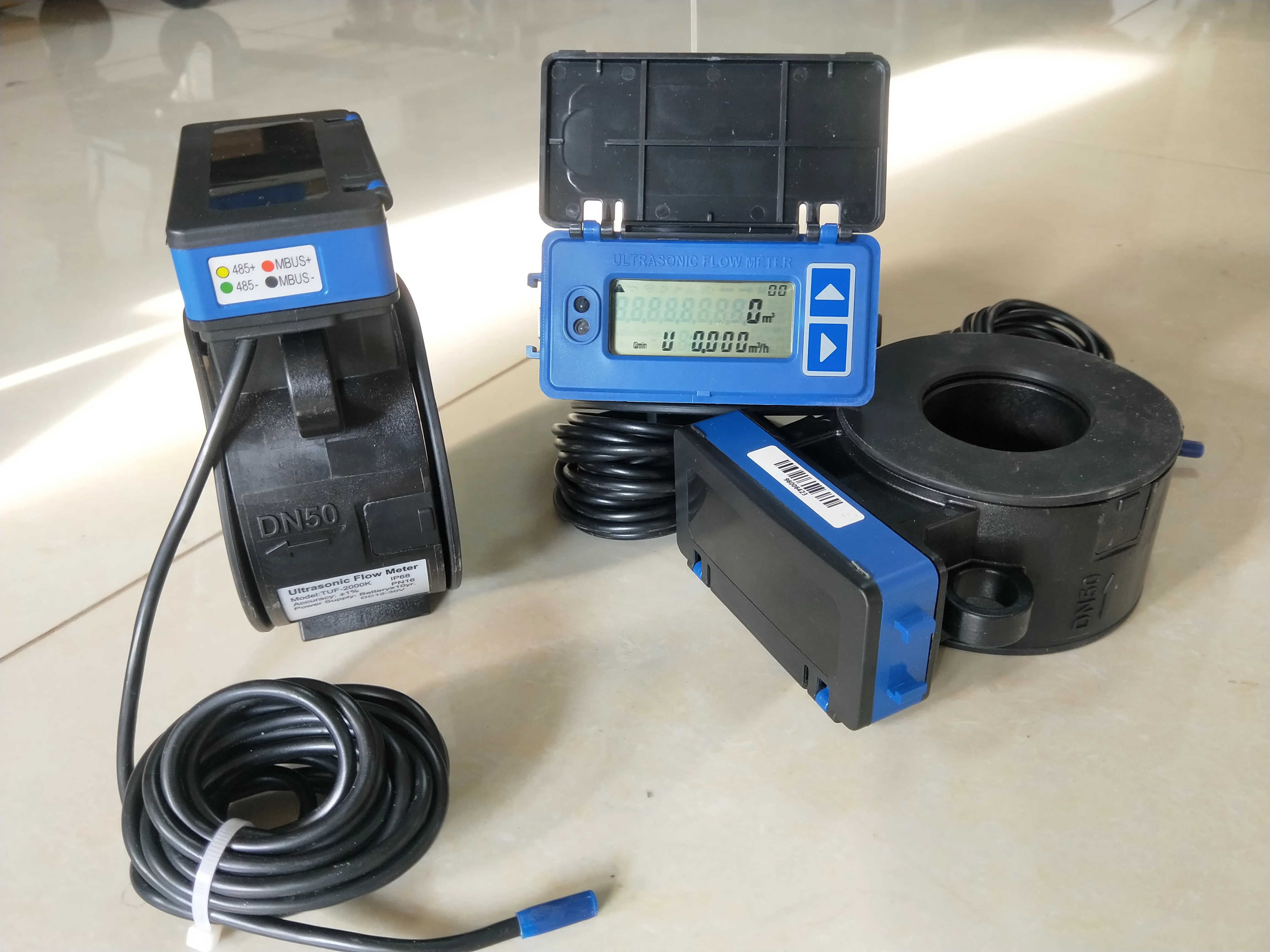 إدراج ساندويتش بالموجات فوق الصوتية مقياس تدفق المياه مقياس الجريان مقياس المياه #3