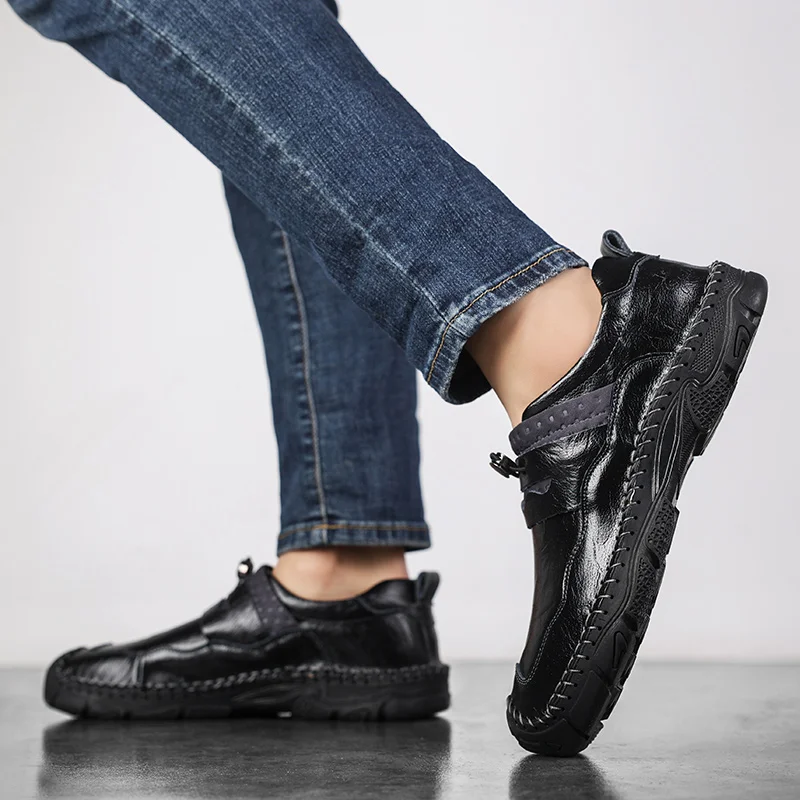 

Men Leather Shoes Casual Brand Formal Mens Shoes Italian Male Shoes Comfortable Men Shoe Business Formal Shoe