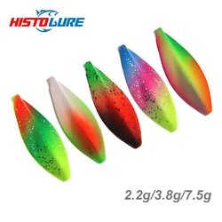 Fishing spoons Lure 2.2g 3.8g 7.5g Inline Metal Lure UV Trout Fishing spoon Jigging Spinner Bait Artificial Hard Bait jig