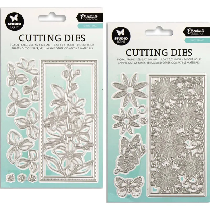 زهرة تنمو بقوة جدا وصول جديد 2025 قطع معدنية يموت الخردة الحجز DIY بها بنفسك الديكور الحرفية النقش الاستنسل #1