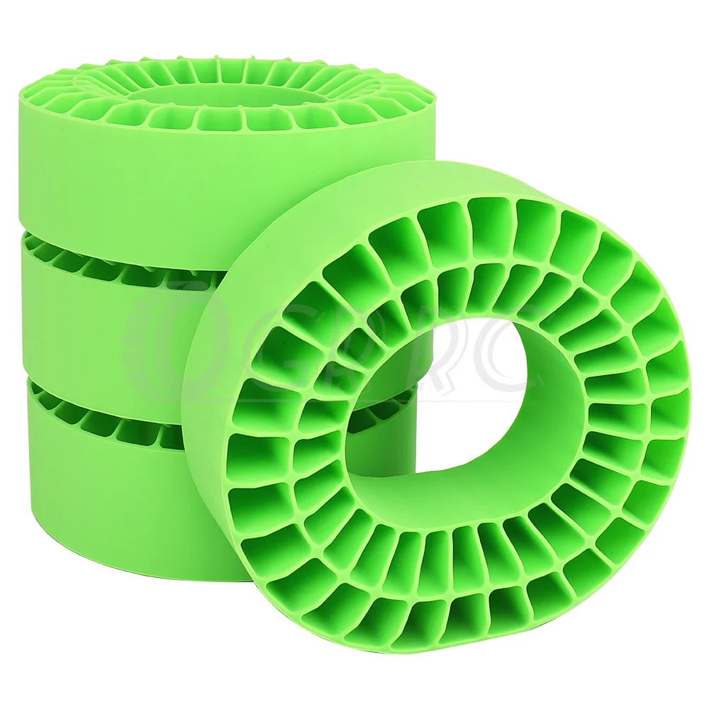 4PCS 2.2 Inch Silicone Tire Inserts Inner Foam Liner For 132‑134mm Tire Skin 1/8 1/10 RC Crawler Car Upgrade Parts