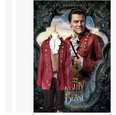 Real-life Version Of Gaston Cosplay Costume From The Movie 