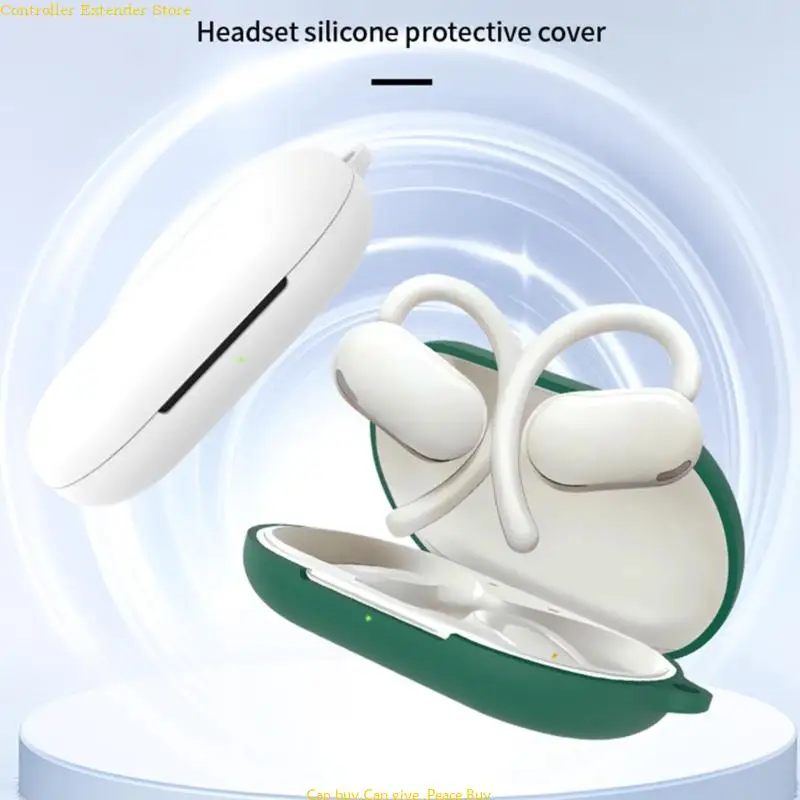 

Flexible Silicone Protective Case For V20i Wireless Earbud Shockproof Daily Use