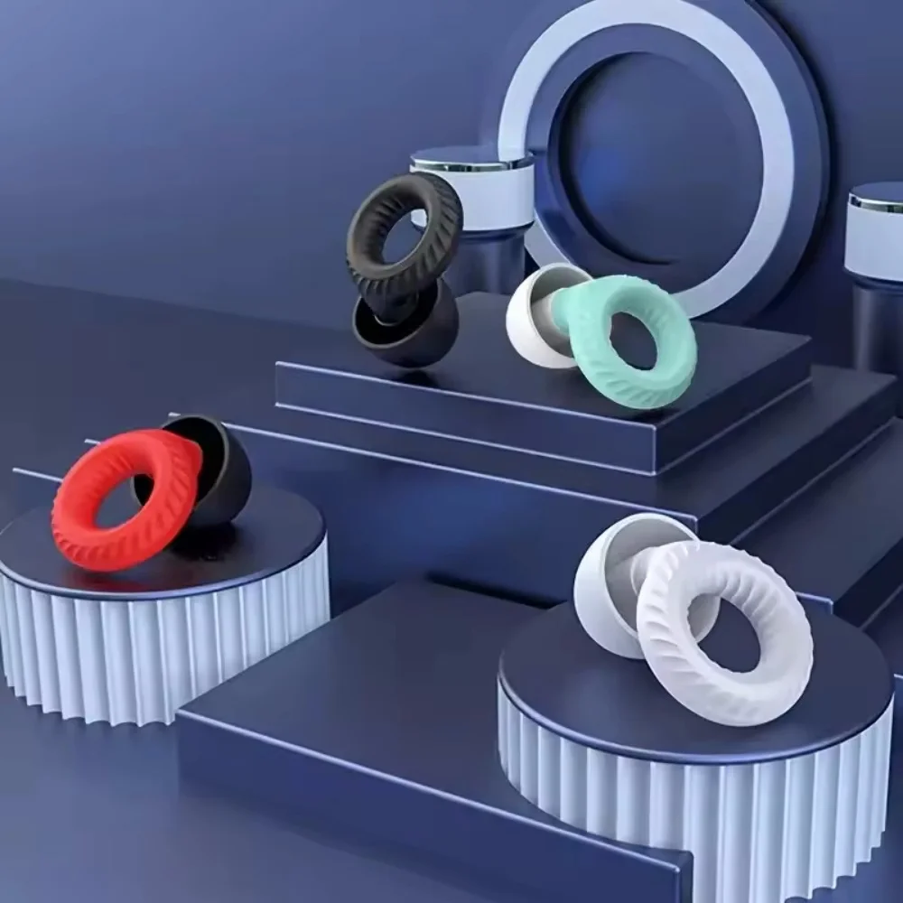 Silicone Earplugs for Swimming Sleep Noise Cancel Noise Reduction-Soundproof Reduce Disturbances -Quality loop Earplugs Supplies