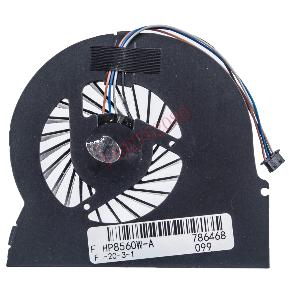 Substituição do ventilador cpu para hp 8560w 8560p 8570w 6570b mf60150v1-c001-s9a, novo