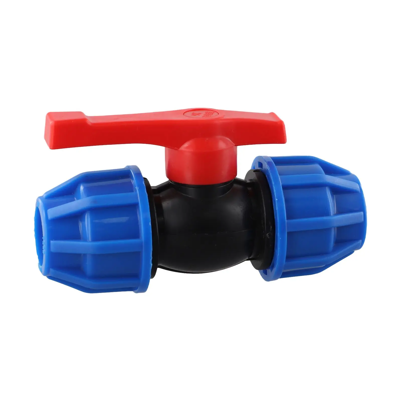 Water Isolation Valve for PE Pipe Systems with 20mm 25mm 32mm Compression Ends Designed for Agricultural and Outdoor Use