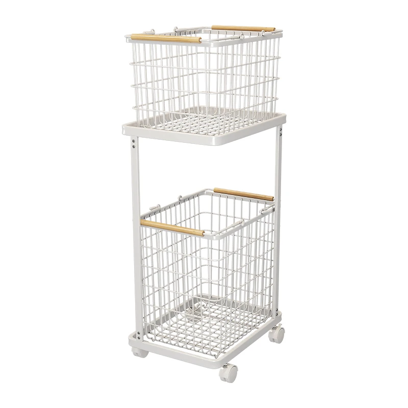 

Home Use Double-Layer Yoga Mat Storage Basket Portable for Fitness Equipment Dolls Balls Badminton Rackets Other Sports Items