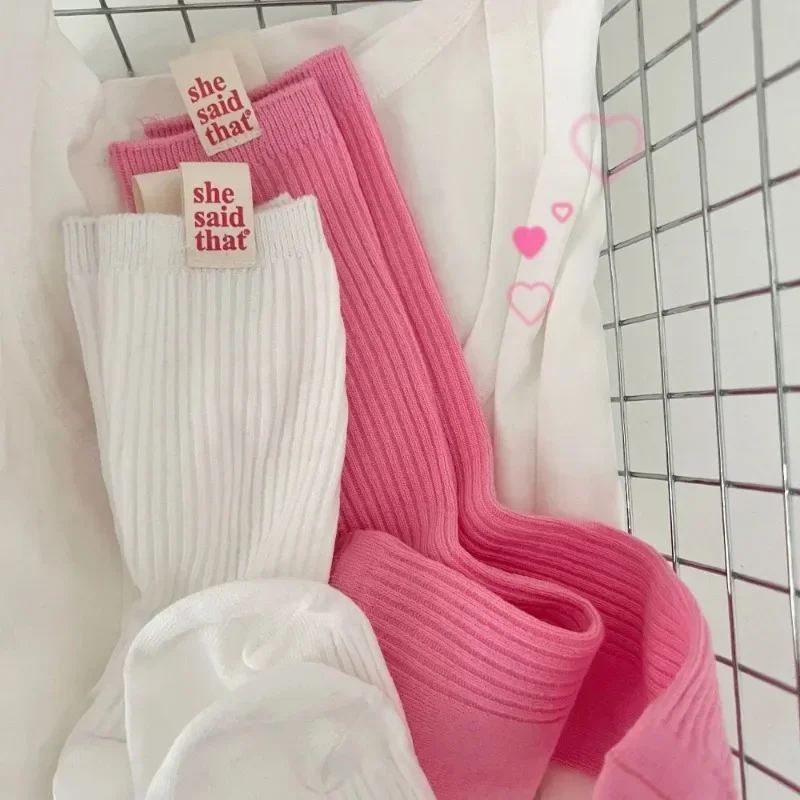 اليابانية الرجعية القماش التسمية قلت أن الجوارب النسائية الربيع الصيف القطن كومة الجوارب أزياء الكورية نمط الفتيات الجوارب