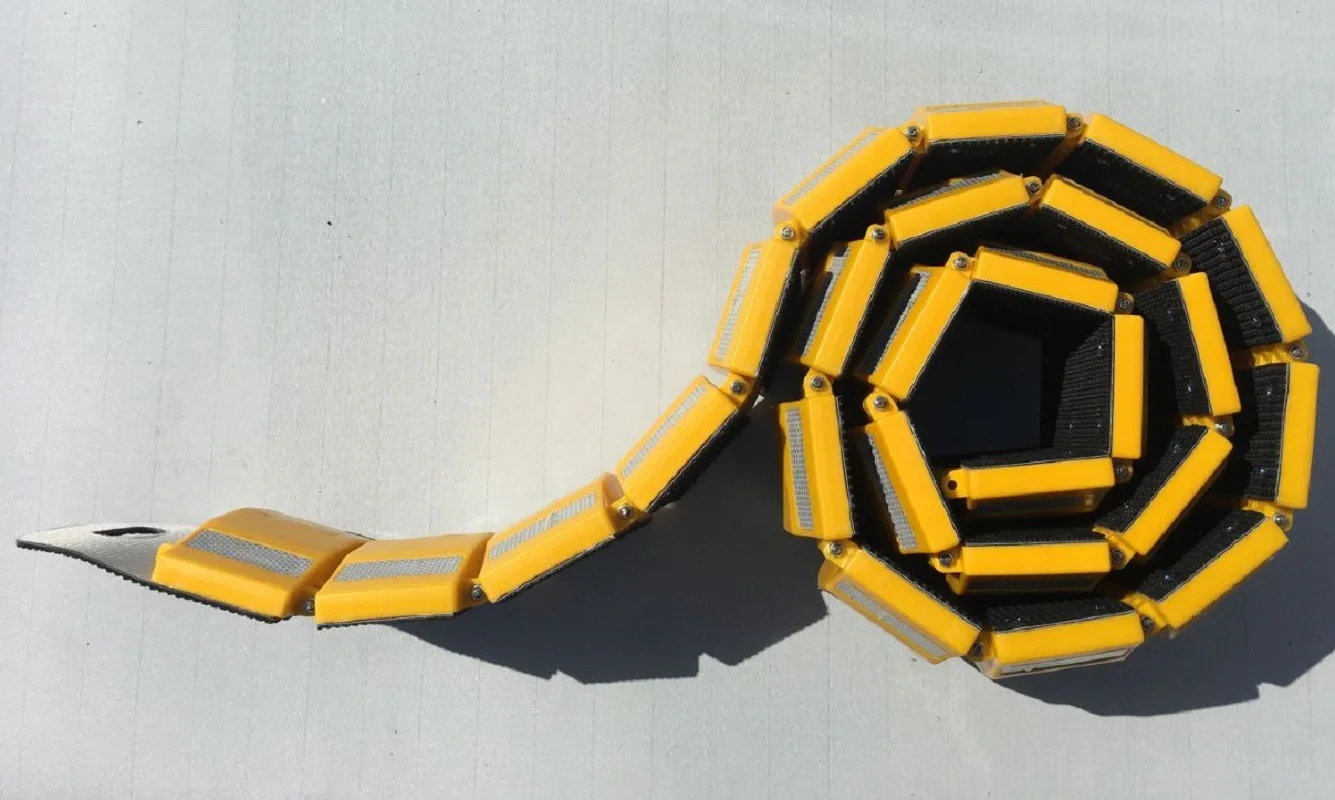 1M 100CM Portable folded  Reel speed hump Temporary construction site movable rubber speed limit buffer belt auto deceleration