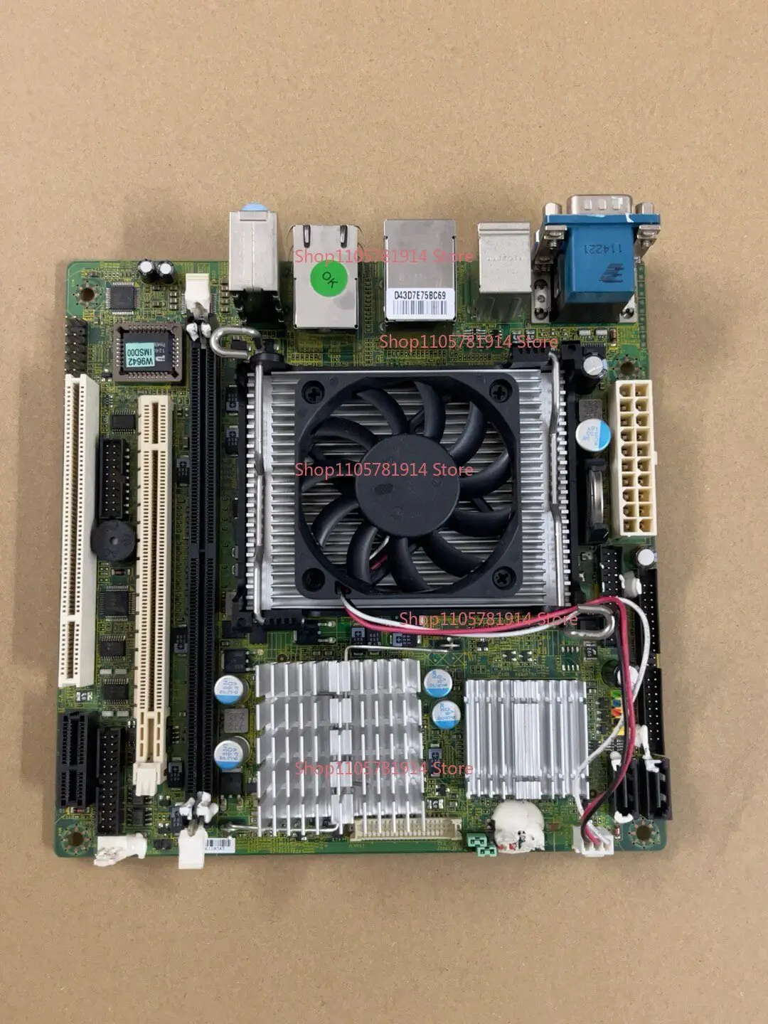 For MSI Fuzzy 945GME2 MS-9642 Industrial Control Main Board 3 Gigabit Port Soft Routing ROS