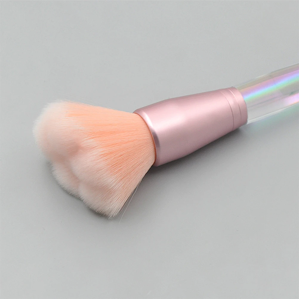

Cat Claw Rayon Material Loose Loose Powder Powder Kit Plastic Makeup Brushes Kit Brushes Handle Portable