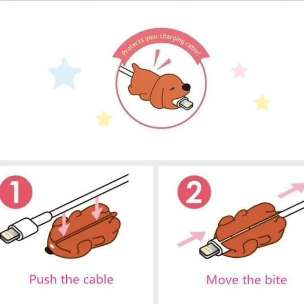 Ochraniacz na kabel do ładowarki kabel do słuchawek ochraniacz na zwierzę Usb gryząca ładowarka USB ochraniacz linia kablowa organizacji