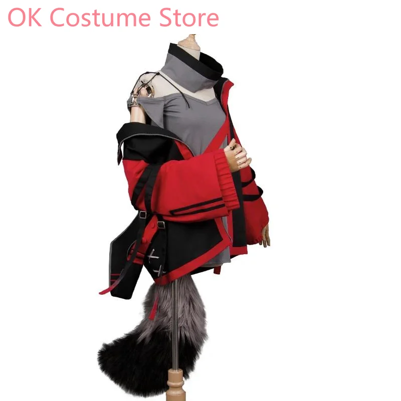 Anime Arknights Frostleaf RHODES ISLAND Battle Suit Uniform Cosplay Costume Halloween Party Role Play Outfit Women