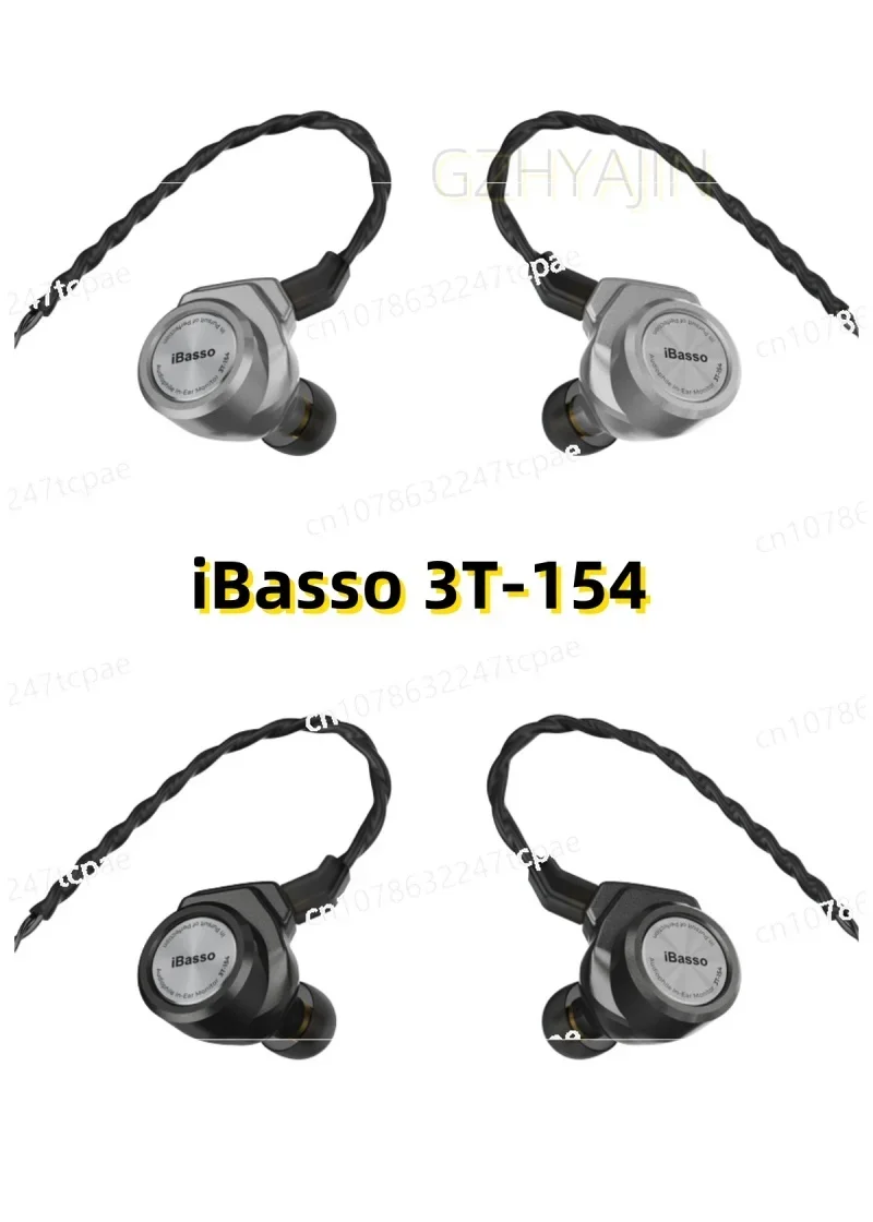 IBasso 3T-154 Dynamic Diaphragm Tesla Interchangeable in Ear Hifi Earphone Earplugs