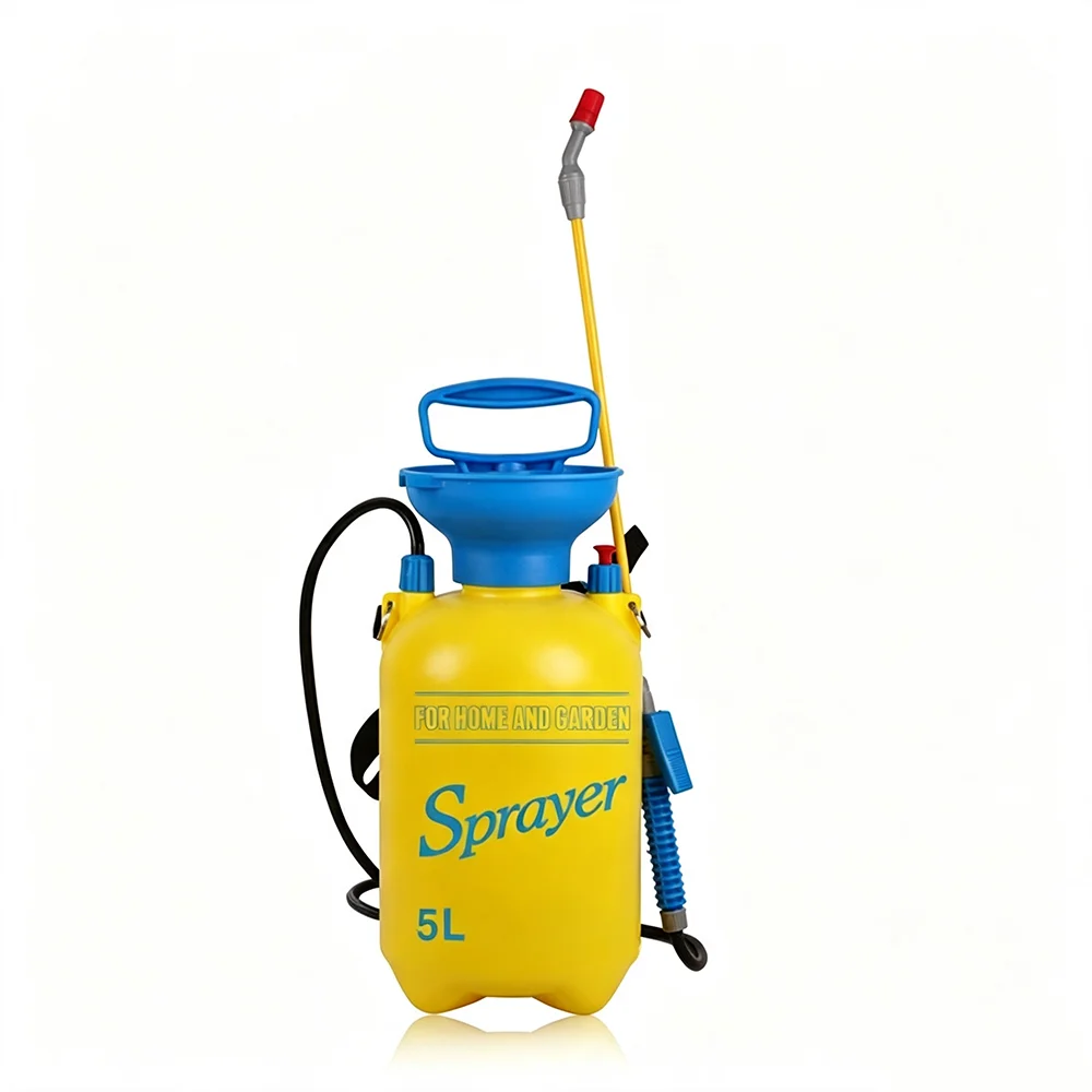 3L/5L/8L Manueller Drucksprüher Hochdruck-Luftkompressionspumpe Garten-Gießkanne für Autowäsche, Camping, Strand, Outdoor – Detail 5
