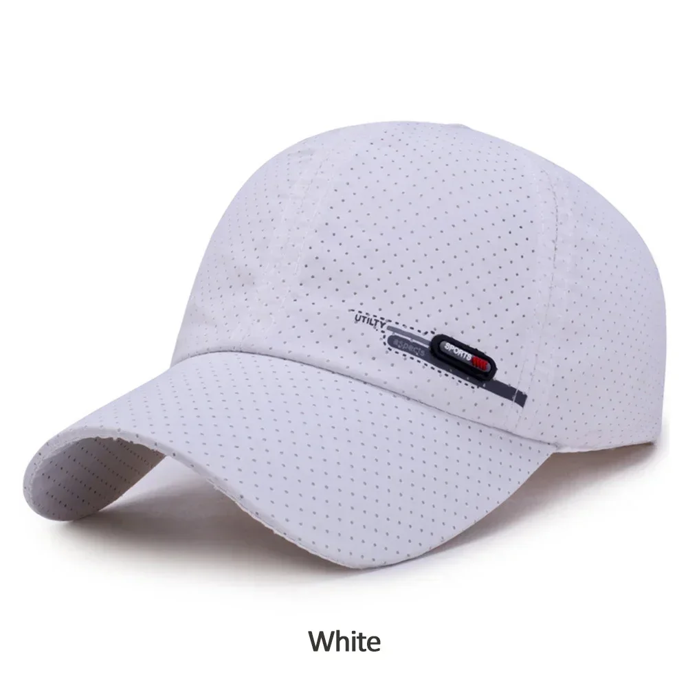 Summer Luxury Brand for Men Sports Running Sweat Baseball Cap Male Canada Golf Caps Quick Dry Women Solid Snapback Bone Hat