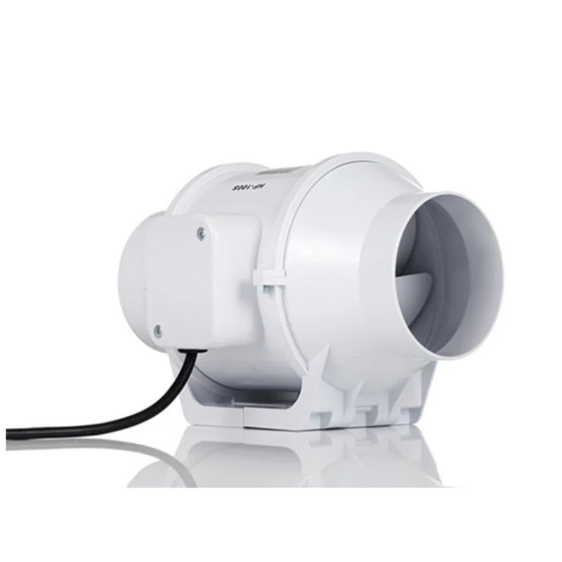 HF-100S Household Duct Fan Mini Fan Blower Waterproof Ventilation Duct Exhaust Ceiling Bathroom Exhaust Fan 220V