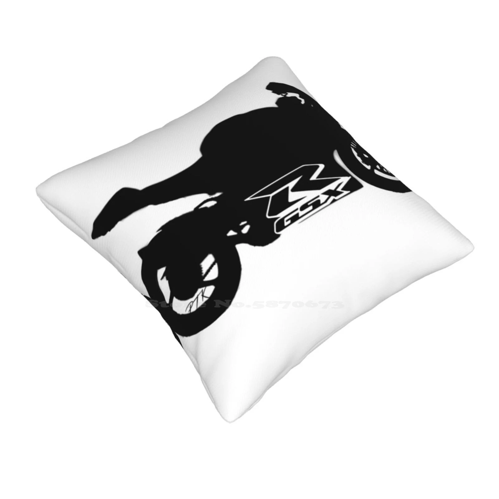 Gsxr Silhouette Pillows Case Bedroom Home Decoration Gsxr600 Gixxer Calamari Race Team Ptk Moto Ptk Designs Motorcycles Bike