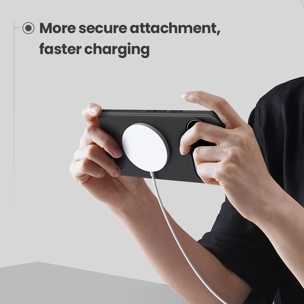 

Чехол Nillkin для Google Pixel 10 Pro XL/10 Pro/10 5G Super Frosted Pro Magnetic Adapt Magsafe Matte Full Back Cover Protect