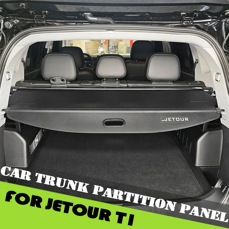 

Car Trunk Curtain Fit for Jetour Shanhai T1 2024 2025 Modified Trunk Partition Panel Car Interior Accessories