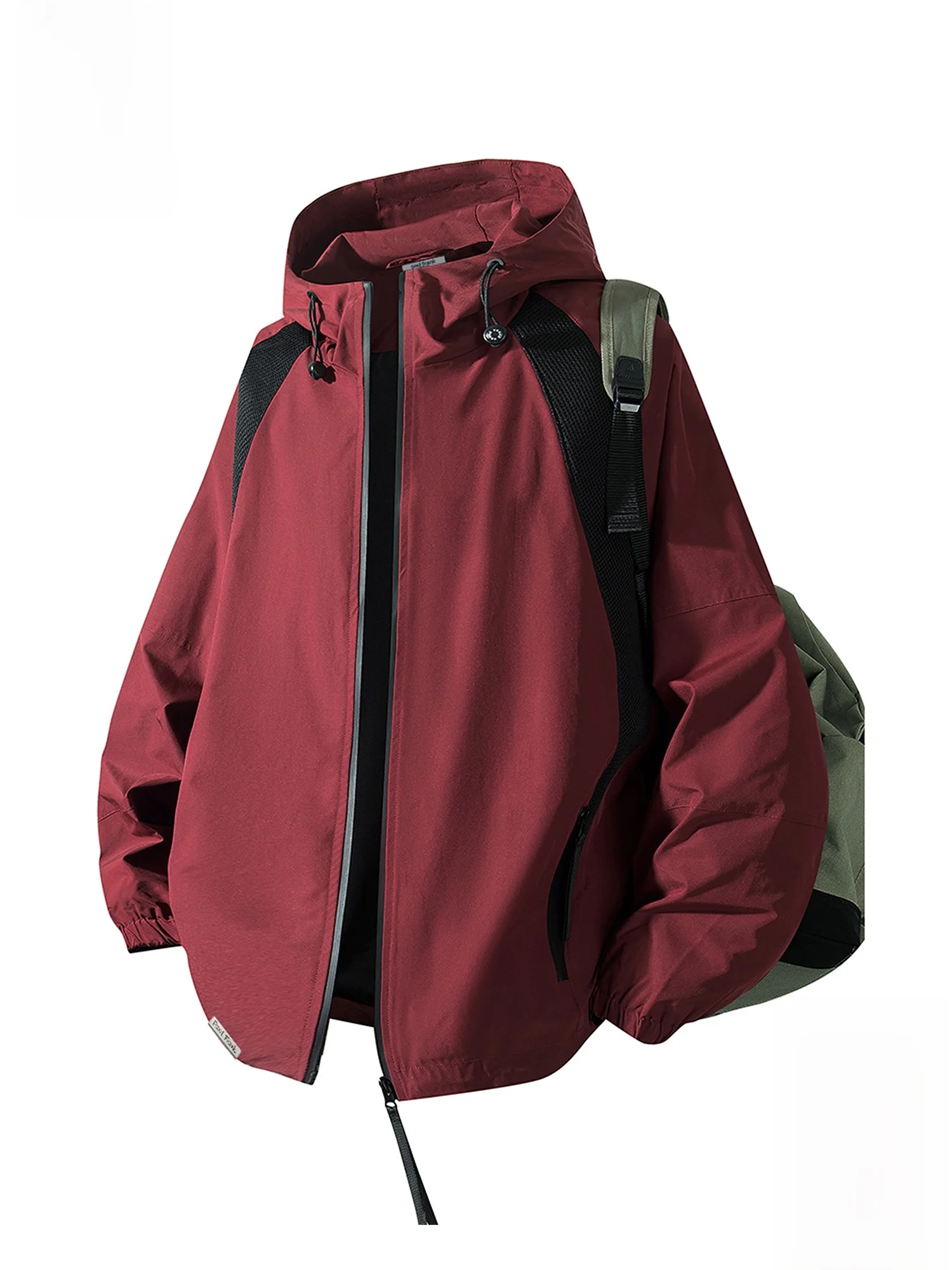 

PaulFrank 2026 Spring New Men's Loose Fit Hooded Stand Collar Jaet Casual Sport Coat Polyester Fiber Youth Trendy Zipper Cl...