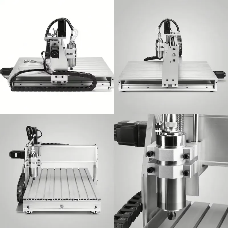 for Sihao CNC 6040 4 Axis 800W 1500W 2200W Desktop Mini CNC Router Engraving Machine for PCB Wood Working
