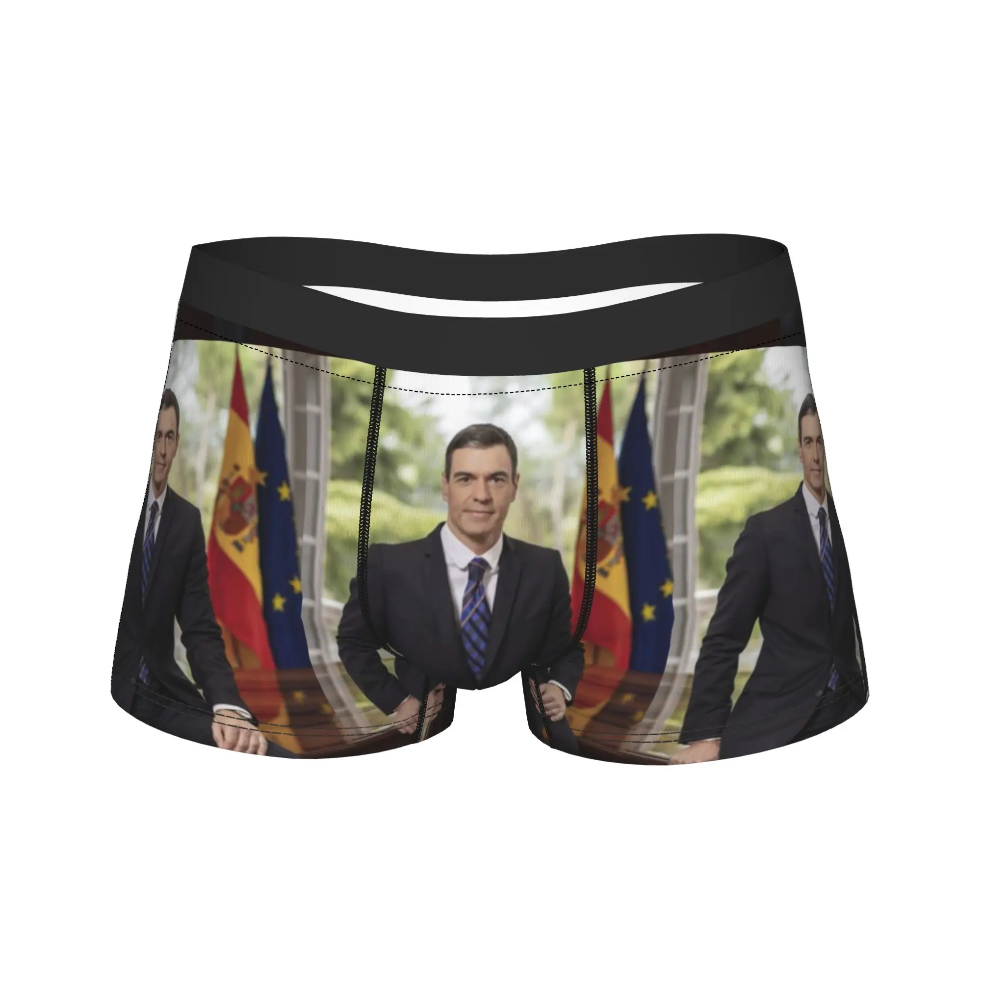 Pedro Sanchez Underwear  Man Underpants Custom Comfortable Boxershorts Quality Shorts Briefs Large Size