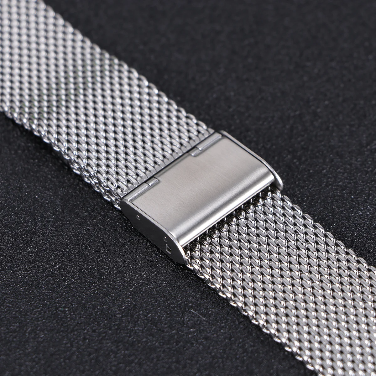 22 ミリメートル時計バンド男性用メッシュ時計バンドステンレスストラップメタルスチール Watchbnad シャーク