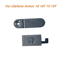 New Original Anti Dust Type C Earphone Port Plug Cover For Ulefone Armor 18 18T 19 19T Cell Phone Cover Protector Parts Sim Plug