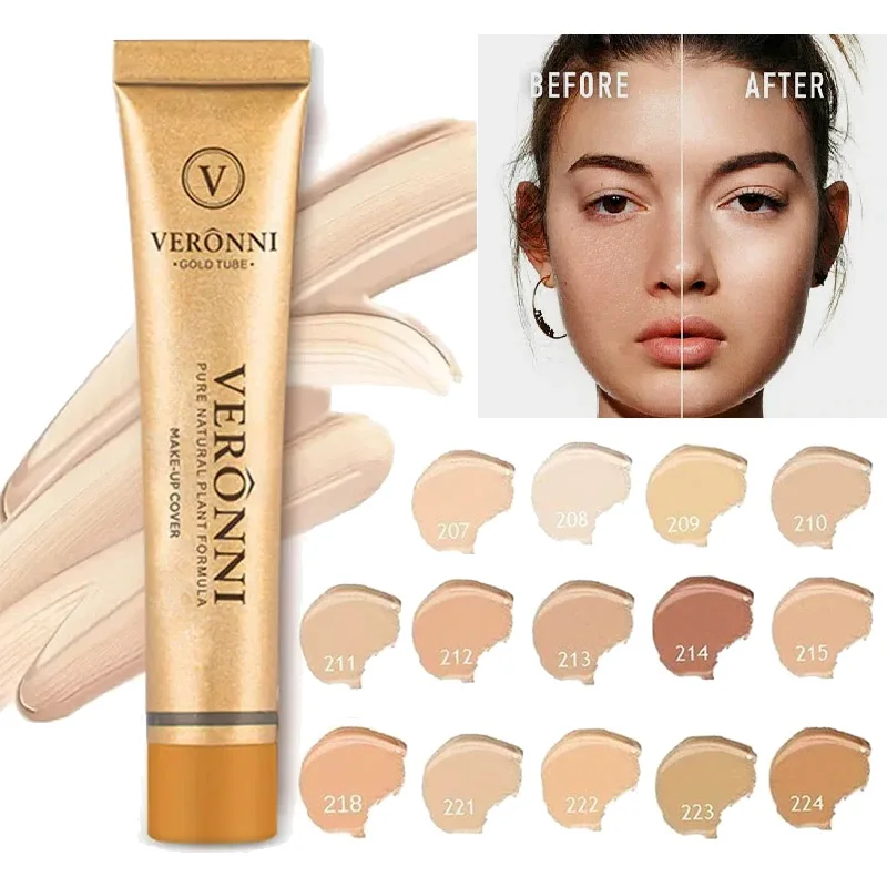 14 Color Concealer To Cover Spots Pimples Black Eye Circles Lacrimal Groove Repair Foundation Make Up Base Flawless Waterproof