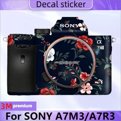 For SONY A7M3/A7R3 Camera Sticker Protective Skin Decal Vinyl Wrap Film Anti-Scratch ILCE-7M3 ILCE-7RM3 A7III A7 iii A7R iii