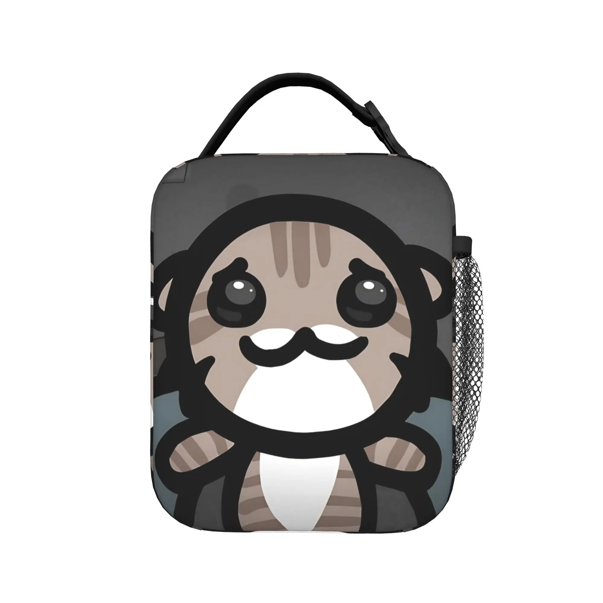Mewgenics Game Cute Cats Insulated Lunch Bag High Capacity  Lunch Container Cooler Bag Tote Lunch Box Food Storage Bags
