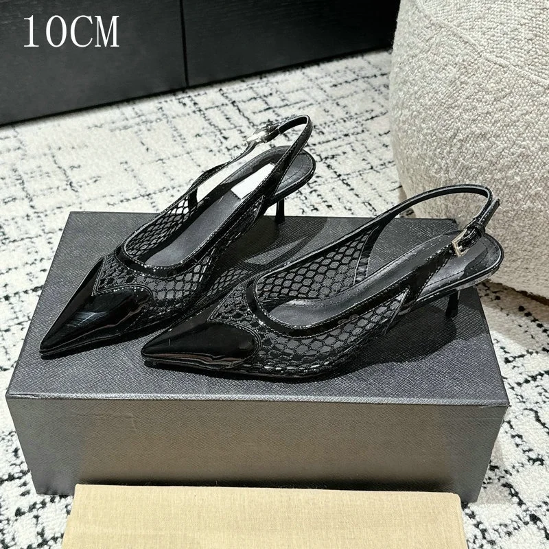 Black 10CM Heel